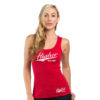 Higher Thank Most Ladies Tank Red