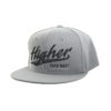 Higher Than Most Snapback Gray