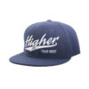 Higher Than Most Snapback Navy Blue