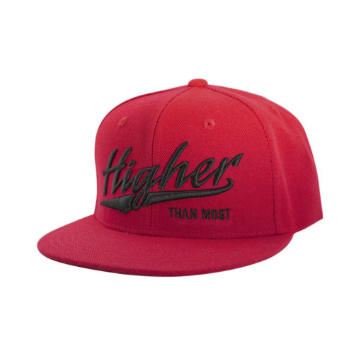 Higher Than Most Snapback Red