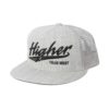 Higher Than Most Trucker Snapback Heather Gray