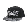 Higher Than Most Snapback Black Bandana