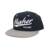 Higher Than Most Snapback Blue Grey