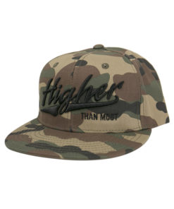 Higher Than Most Snapback Camo
