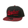Higher Than Most Snapback Cement Black Red Jordan