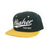 Higher Than Most Snapback Green Yellow