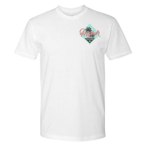 Higher Than Most Paradise T-Shirt in White