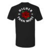 Higher Than Most Rose T-Shirt in Black